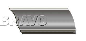 Карниз 60 см Ф-22 (БелДуб)