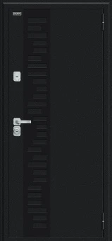 Техно Д2/BChrome (цвет Букле черное/Wenge Melinga)