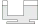 Перекладина "Т" 1000*70*46 (п, с напр. П-2) Bianco Veralinga (для складных дверей)