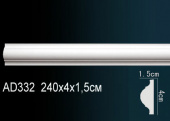 Молдинг гладкий AD332