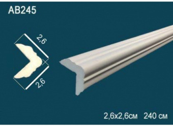 Карниз гладкий AB245F