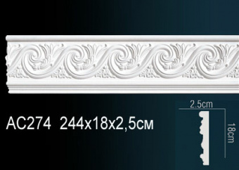 Молдинг с рисунком AC274